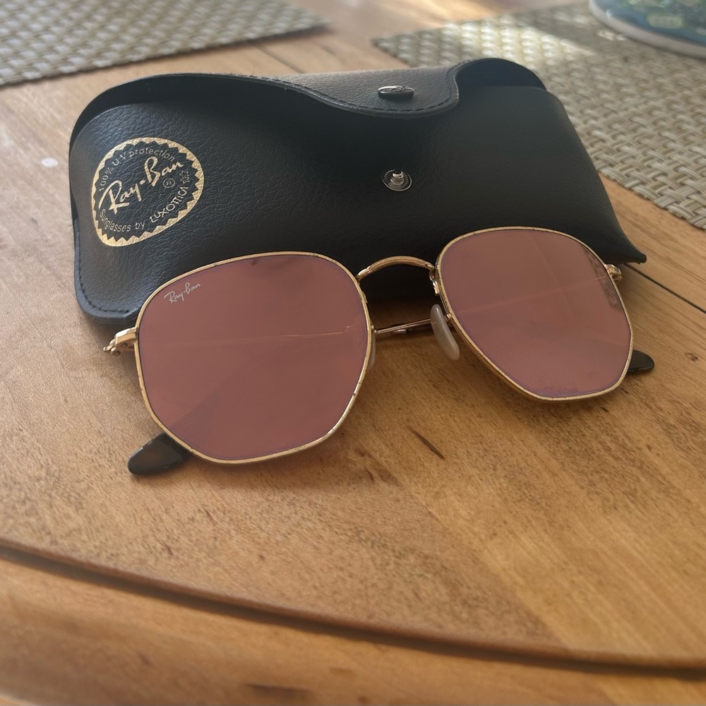 HEXAGONAL FLAT LENSES raybans